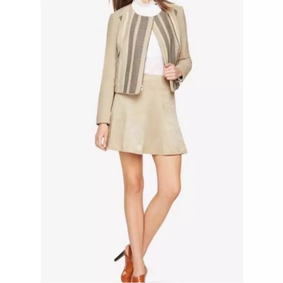 BcBg Max Azria Women's Jacket Size XS Holden Striped Cropped - Picture 9 of 10